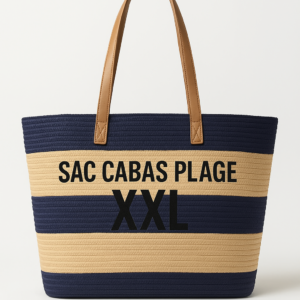 Sac Cabas Plage XXL - Tote Bag Été Grande Capacité