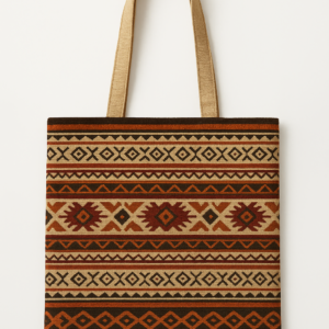 Tote Bag Bohème Ethnique - Sac Cabas Motifs Tribaux