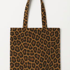 Tote Bag Léopard Tendance - Imprimé Animal Sauvage