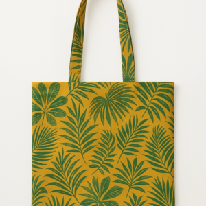 Tote Bag Tropical Palmier - Imprimé Exotique Vacances