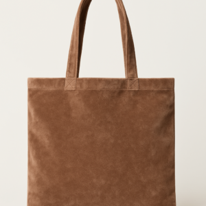 Tote Bag Velours Côtelé - Sac Cabas Automne Hiver