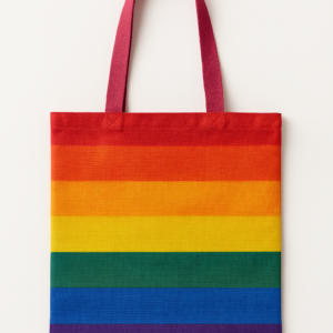 Tote Bag Arc-en-Ciel Pride - Sac Cabas Coloré LGBT