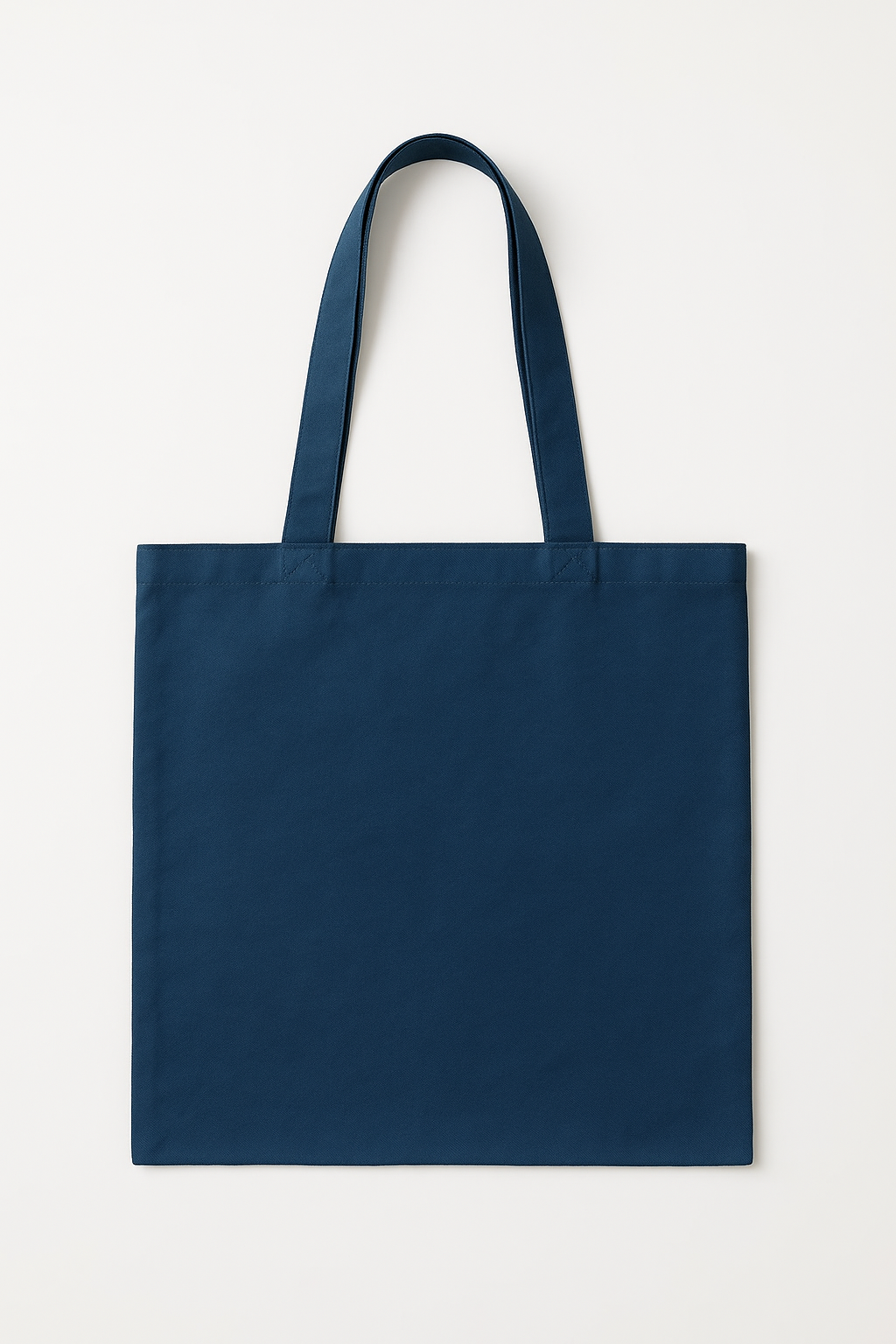 Tote Bag Bleu Canard - Sac Cabas Couleur Profonde