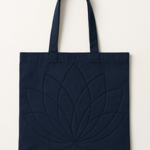 Tote Bag Fleur de Lotus - Sac Cabas Zen Spirituel
